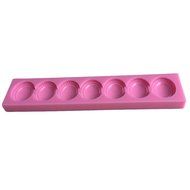 LYNCH 3D Pearl Necklace Silicone Lace Mold Fondant Cake Decorating Tools,Pink N9