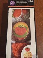 Wilton Pumpkin Thanksgiving Cupcake Decorating Kit for 24 Cupcakes N2