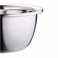 JIAEN SUS 304 Stainless Steel Mixing Bowls Deepen and Thicken-330g Food Grade Soup Basin Mixing Egg Dough Beating... N8