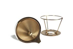 Coloma Coffee Works Titanium Coated Pour Over Coffee Dripper/Filter N2