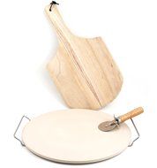 Bialetti 6866 Taste of Italy Collection Pizza Stone 4-Piece Set