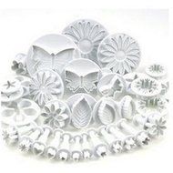 33Pcs Fondant Cake Decorating Sugarcraft Plunger Cutter Tools Mold Mould Cookies