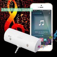 Mini speaker 3.5mm Mini Portable Stereo Speaker for iPod iPhone MP3 MP4 Player Smartphone Tablet by ppstore99