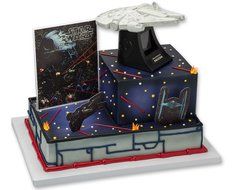 DecoPac Star Wars Millennium Falcon Signature Cake Topper Set N2
