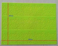 Anyana Embossing Mat Fondant Silicone Sugarpaste Mould Sunflower Cake Decorating Tools N2