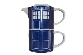 Doctor Who Tardis Door Panel Tea for One