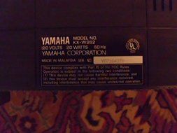 Yamaha Double Cassette Deck N3