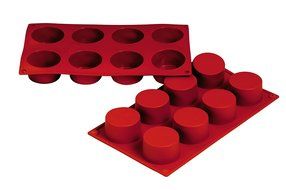 Fat Daddio&#039;s Silicone Bakeware Cylinder, 3 Ounces