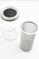 Cold Brew Coffee Fliter by The Cold Brew Company for Iced Coffee and Tea&ndash; Stainless Steel Filter &ndash; Wide Mouth... N3