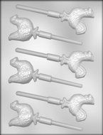 CK Products 2-1/4-Inch Hen/Rooster Sucker Chocolate Mold