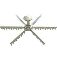 Winware 10-Cut Aluminum Pie and Cake Marker N4