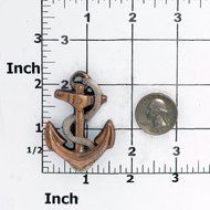 Ship's Anchor Silicone Mold Food Safe Fondant, Chocolate, Candy, Resin, Polymer Clay, Jewelry, Craft Mold N4