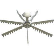 Winware 10-Cut Aluminum Pie and Cake Marker N5