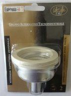 GAT Aluminium Espresso 6 Cup Coffee Maker Blister Pack Replacement Funnel 2 seals Filter N5