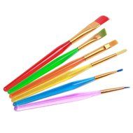 EH-LIFE 6 Pcs Candy Cake Icing Decorating Brush Set Fondant Sugarcraft Decor Tools N2