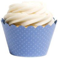 Dress My Cupcake Standard Navy Blue Cupcake Wrappers, Set of 50 N28