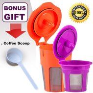 K Carafe Reusable Coffee Filter and Refillable K Cup by Breworo for Keurig 2.0 K250, K300, K350, K400, K450, K460... N3