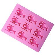 Luckygirls Different Shaped Silicone Non Stick Jelly Candy Baking Mould for Chocolate Candy-Cartoons, Characters... N37