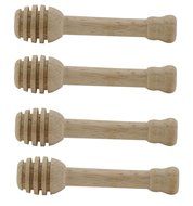 7.6&quot; High Grade Stainless Steel Honey Stick Dipper Set of 6 (2) N9