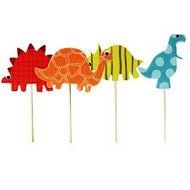Dinosaur Cupcake Toppers- Quality (Set of 24 dinosaurs) N2
