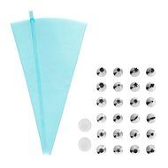 Pastry Bags - 100 Pieces 15 Inch Disposable Icing Decorating Bags for Baking Supplies - By SveBake N9