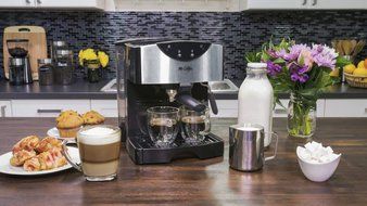 Mr. Coffee Automatic Dual Shot Espresso/Cappuccino System, ECMP50 N2
