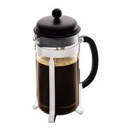 Bodum Chambord French Press Coffee Maker, 12 Espresso Cup, 51oz, Chrome N8