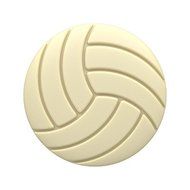 SpinningLeaf Volleyball Sandwich Cookie Mold N3
