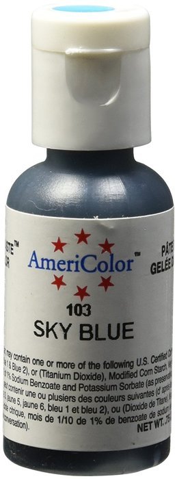 Americolor Soft Gel Paste Food Color, .75-Ounce, Bright White N17