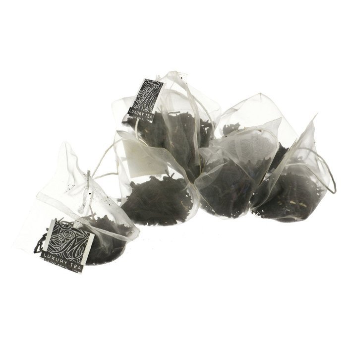 Metropolitan Tea 50 Count Pyramid Shaped Teabags, Earl Grey Tea N4