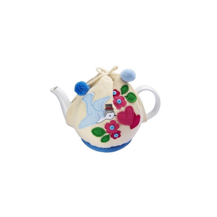 Ulster Weavers Bluebirds a Terrific Knitted Decorative Tea Cosy/Hat