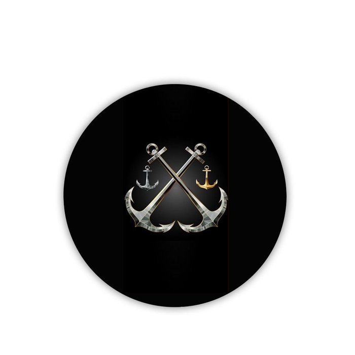 Generic Mdf Printed Anchor Cup Coaster Creativity N2