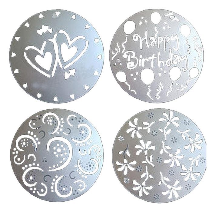 bouti1583 Environmentally Friendly Plastic Stencil Printing Bakeware N4