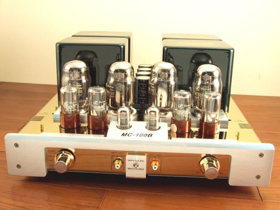 Yaqin Mc-100b Kt88 Vacuum Tube Hi-end Integrated Power Amplifier 110v-240v Gold N4