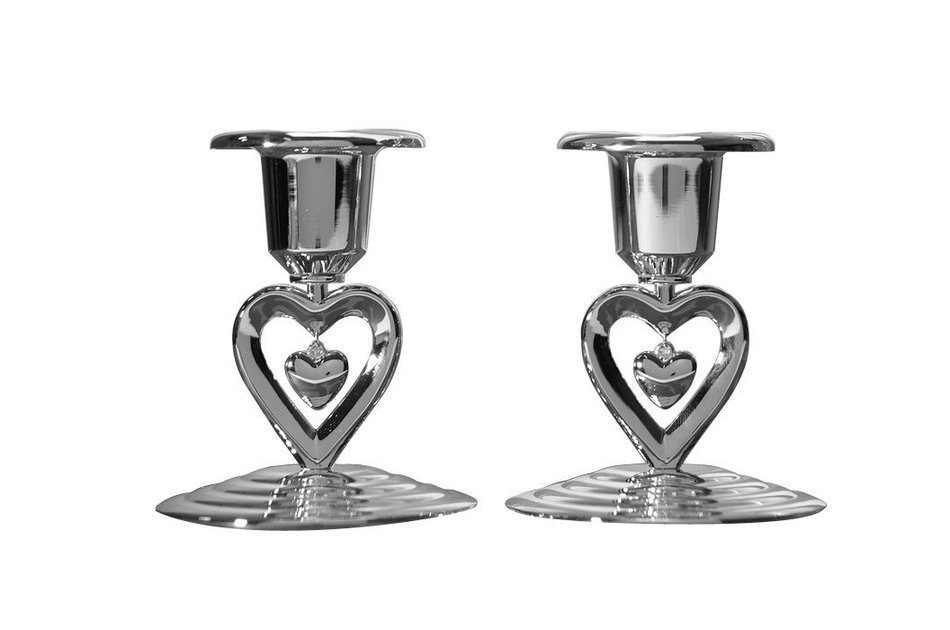 Weddingstar Suspended Heart Taper Holders