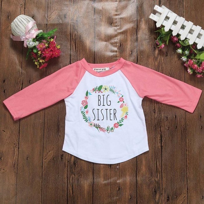 T-Shirt ,BeautyVan Cute Baby Kids Boys Girls Long Sleeve Letter Flowers Print T-Shirt Top Outfits (4T, Black) N13