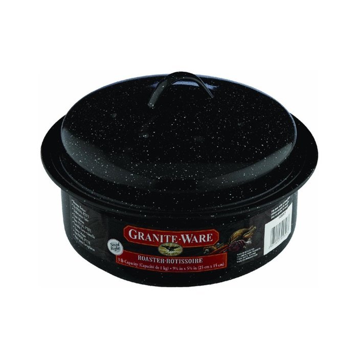 Granite Ware 0517-6 Covered Round Roaster