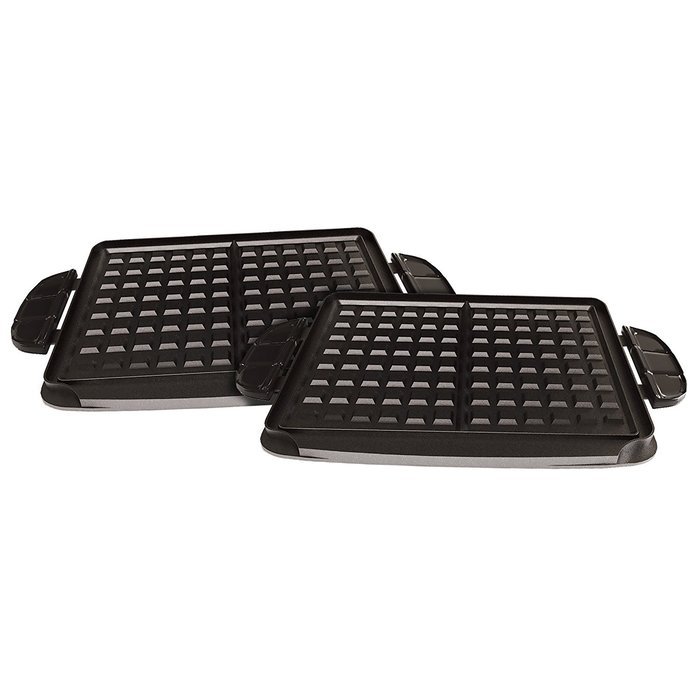 George Foreman GRP4842R 3-in-1 Multi-Plate Evolve Grill, Electric Grill, (Panini Press, Grilling, and Waffle Plates... N16