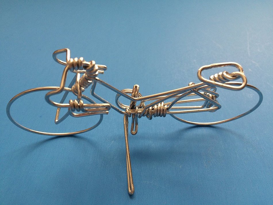 Handcrafted Mens Road Bike Small ~Unique Biking Birthday Gifts for Cyclists as Cake Toppers ~One Whole Aluminum... N23