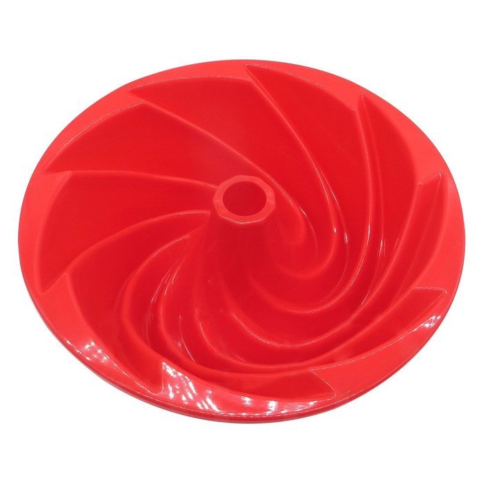 PNBB Premium Silicone Large Bundt Pan Red N3