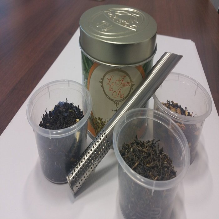 Serenicitea Stainless Steel Long Handle Tea Infuser N8