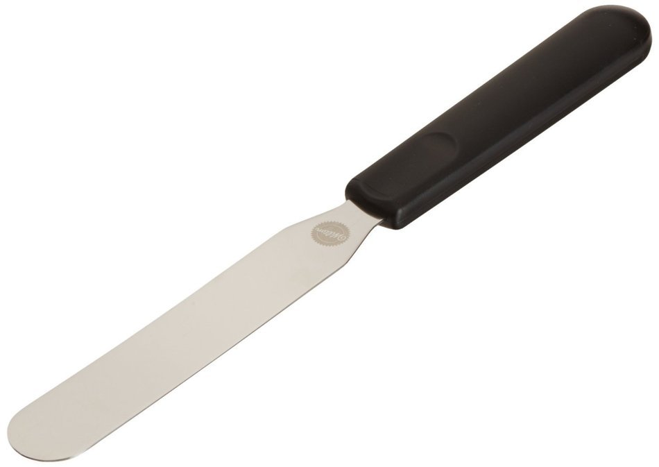 Wilton 409-7714 Tapered Icing Spatula, 9-Inch, Black N2