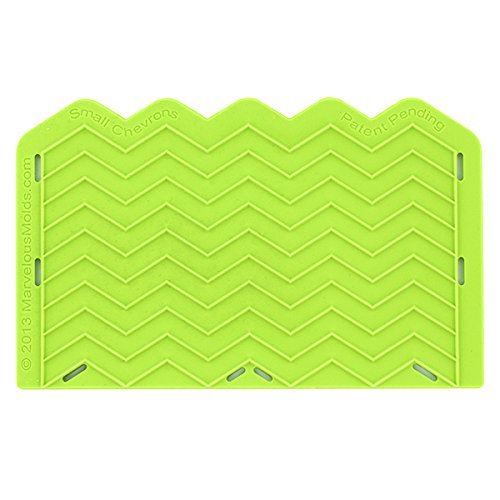 Small Chevron Onlay Mold by Marvelous Molds