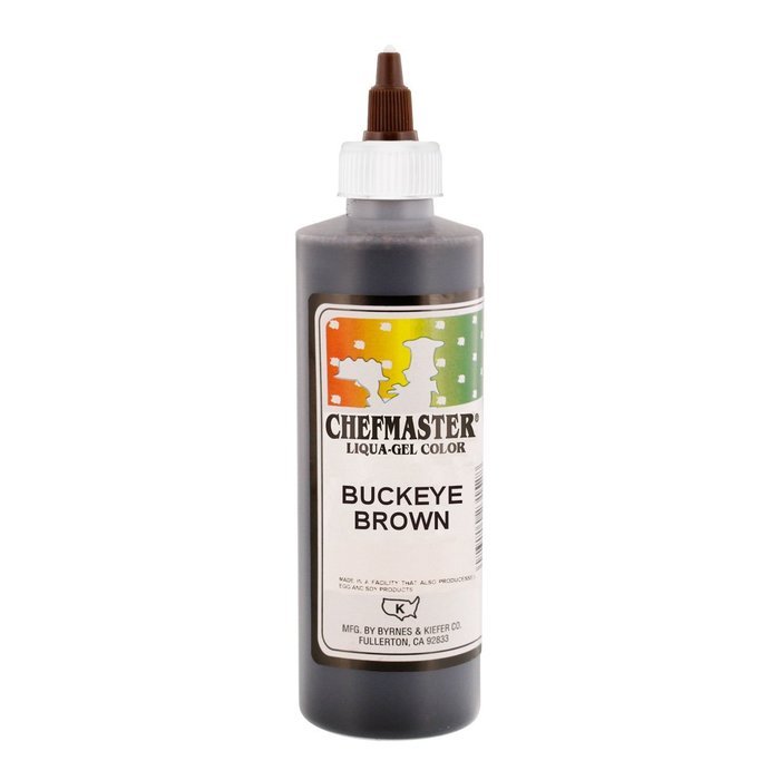 Chefmaster by US Cake Supply 10.5-Ounce Liqua-Gel Cake Food Coloring Buckeye Brown