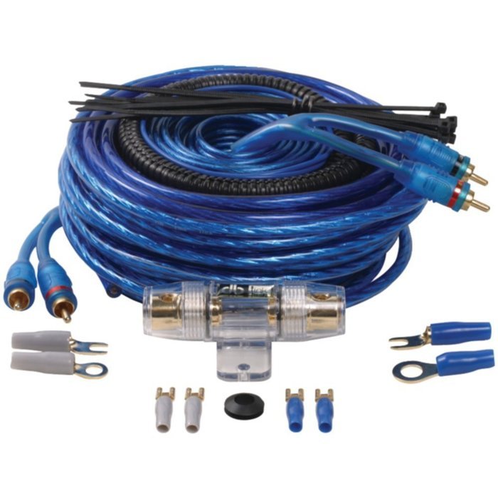 db Link CK8Z 8-Gauge Amp Installation Kit Competition Series 1500W Blue Consumer Electronics