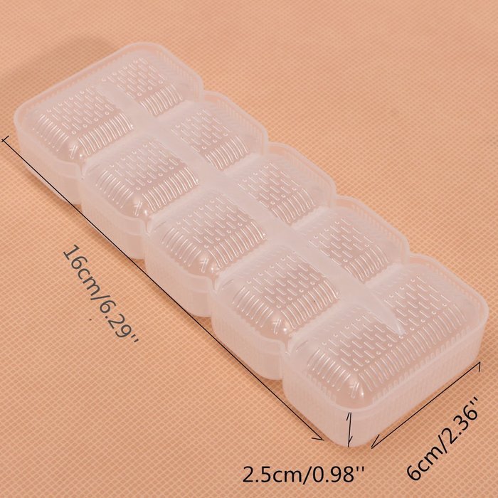 Generic Convenient Non Stick 5 Rolls Nigiri Mould Sushi Mold Rice Ball Maker Bento Tools N2