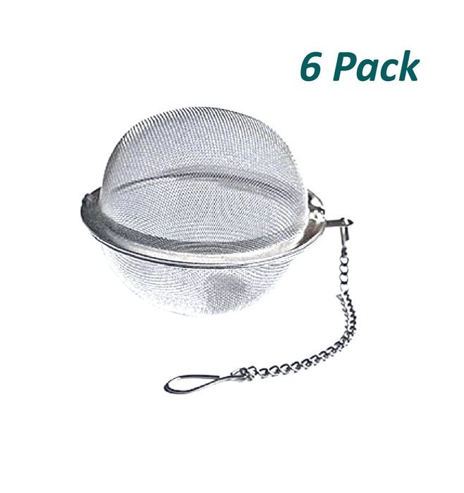 Uniware&reg; Stainless Steel Strainer Micro-perforated Ball Strainer/ Tea Filter/Tea Infuser/Tea Diffuser, 2 Inch...