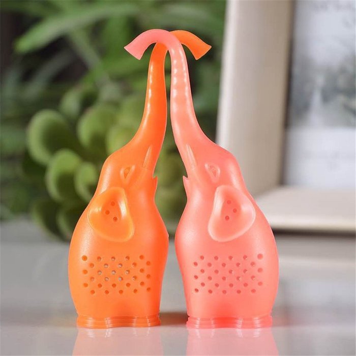 MAXGOODS Fine Silicone Elephant Filter Tea Infuser N4