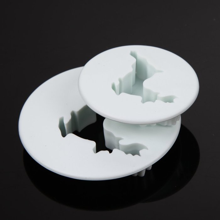 Whitelotous Christmas Theme Cookie Cutters - Plastic Fondant Cake Sugarcraft Cutter Decorating Baking Mold Plunger... N12