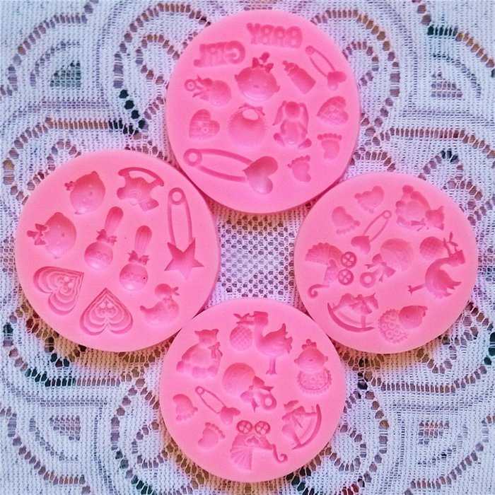 Children's ability to exercise, plasticine shape Office School Educational DIY Craft Silicone Fondant Mold Silicone... N72